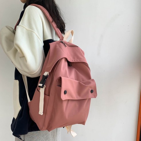 Fashion Backpack DFMEI 패셔너블한 대용량 백팩 여성 대 작은 의 원래 디자인 큰 용량 배낭 미니멀리스트 야생 배낭 Ins