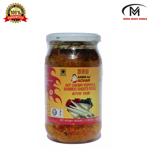 AAMA KO ACHAR HOT CHERRY PEPPER & BAMBOO SHOOTS PICKLE dalla tama