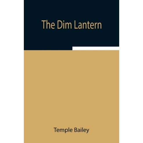 (영문도서) The Dim Lantern Paperback, Alpha Edition, English, 9789354941764