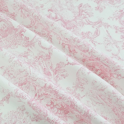 여름날의 예술적인 속삭임, 메르시 인견린넨 명화 뜨왈 원단