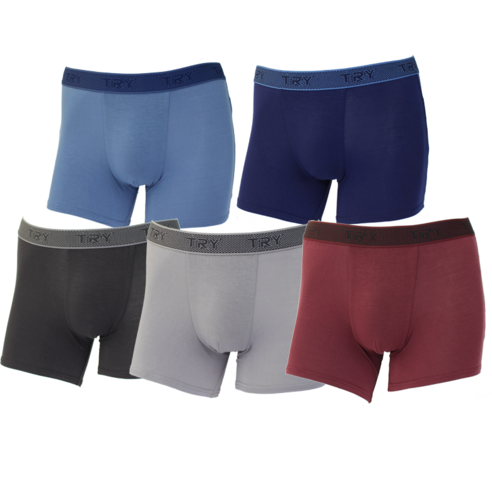 트라이 남성용 베이직 컴포트 스타일 즈로즈팬티 5종세트