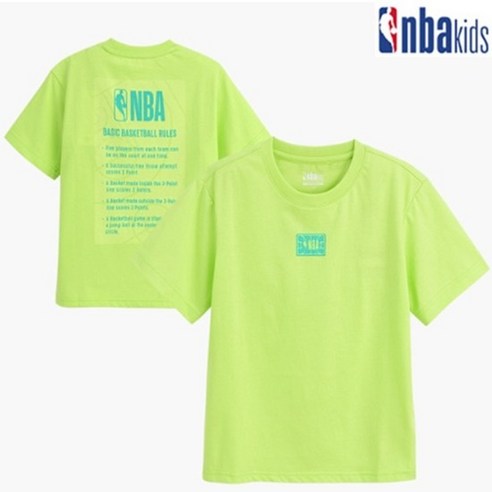 nba티셔츠 NBA 백 포인트 룰 박스 티셔츠 (K212TS030P)  Best 5