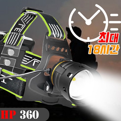 어둠을 밝히는 눈, 엘마운틴 XHP360 헤드랜턴과 함께 빛나는 세상을 경험하세요!