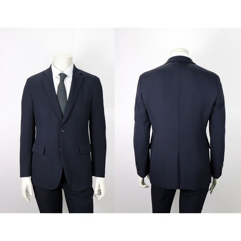 [코오롱패션 브렌우드] 슬림 4WAY 스트레치 네이비 이지 수트