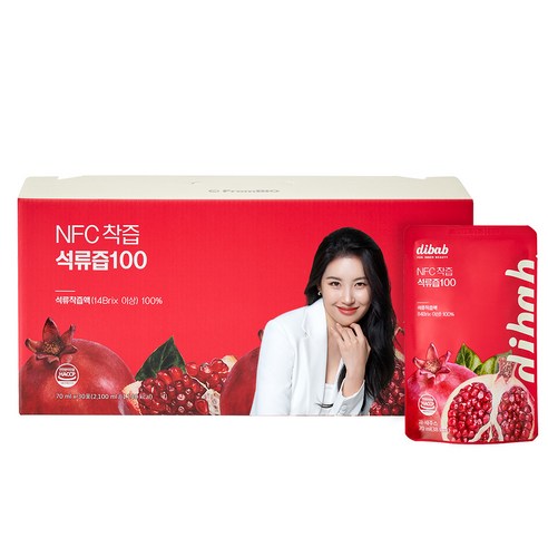 프롬바이오 NFC착즙 석류즙, 30포, 70ml