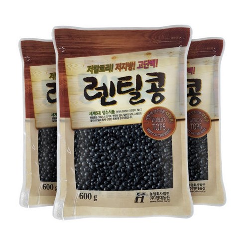 오트밀 1.5kg 500gX3봉 귀리 100% 시리얼, 검정 렌틸콩 1.8kg (600gx3봉) 블랙 렌즈콩, 3개