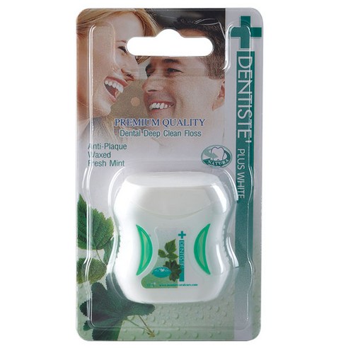 칫솔질만으론 부족함을 느낀다면, 상쾌한 덴티스테 치실!