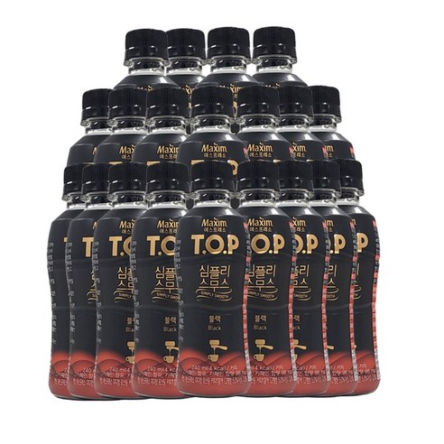 맥심 티오피 심플리 스무스 블랙, 240ml