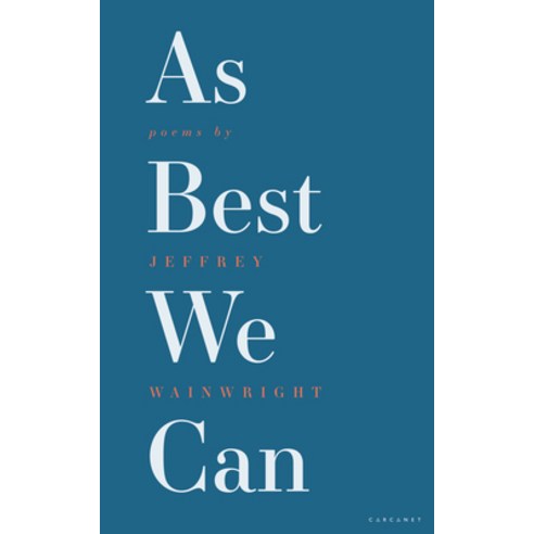 As Best We Can Paperback, Carcanet Press