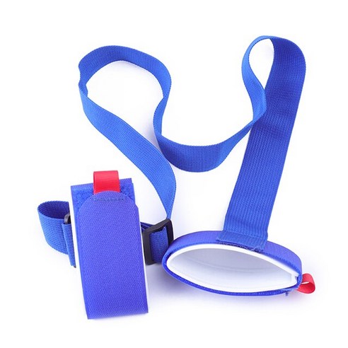 나일론 스키 가방 휴대용 폴 숄더 캐리어 조절 가능한 래쉬 핸들 스트랩 손으로 운반하는 스노우 보드용 고정, 02 Blue