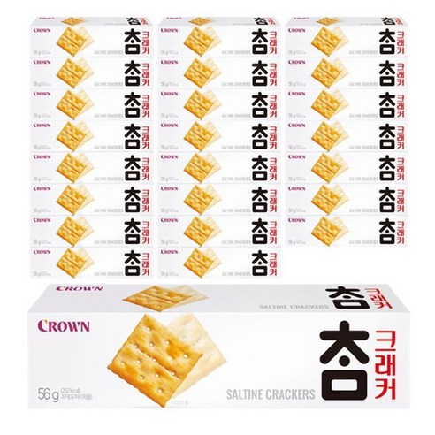 크라운 참크래커56g x 24개입, 56g, 144개