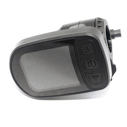 Monland 48V HongHao S12 및 G Booster 전기 스쿠터용 버전 Sqaure LCD 디스플레이, 검은 색