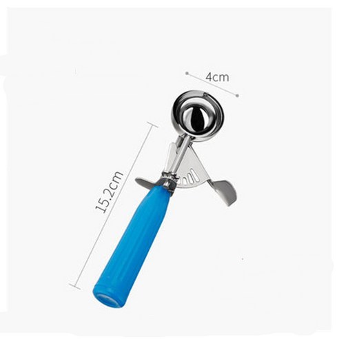 뜨거운 판매 아이스크림스쿱 스쿱 얼음 스쿱, 4cm (플라스틱 손잡이)