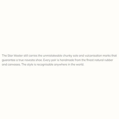 스페인 직배송 Tinycotton NOVESTA STAR MASTER 타이니코튼 노베스타 스타 마스터 60 블랙