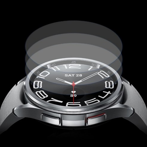 스티키 갤럭시 워치 6 액정보호필름 3매, 갤럭시 워치6 44mm, 1세트