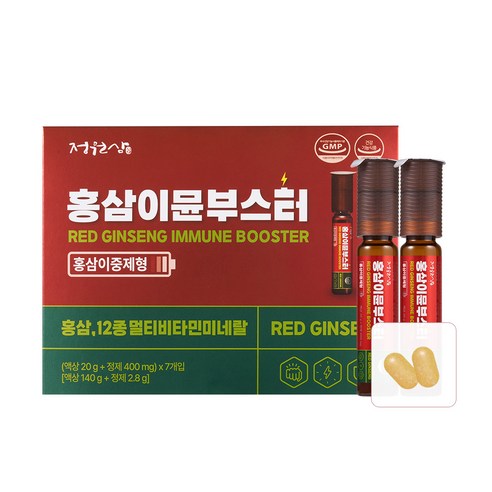 정원삼 홍삼 이뮨 부스터 142.8g, 7회분, 1박스