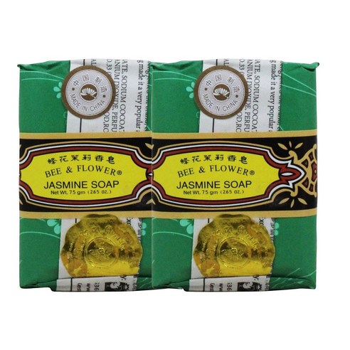 비앤플라워 비누, 125g, 2개, JASMINE SOAP