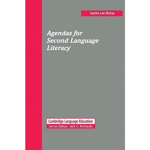 Agendas for Second Language Literacy(Cambridge Language Education), Cambridge