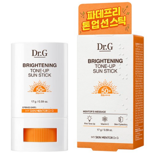 닥터지 브라이트닝 톤업 선스틱 SPF50+ PA++++, 17g, 2개