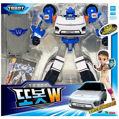 상상력과 창의력을 키워주는 특별한 선물, 또봇 W