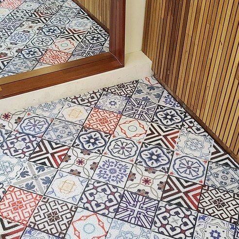 홈아트 패턴 코일매트 150 x 120 x 1.5 cm, 뉴11