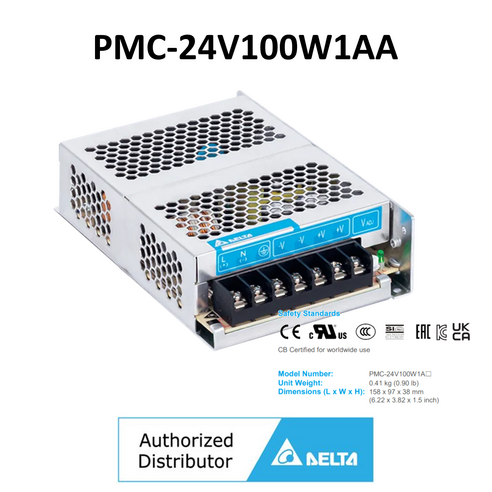 [DELTA] 델타 산업용 파워 SMPS 24V100W 파워서플라이 PMC-24V100W1AA (Panel Mount 24V4.17A), 1개