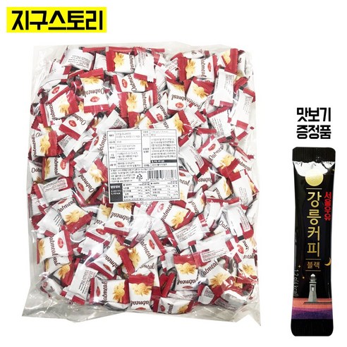 리키 리치 오트밀 미니바이트 귀리우유 Richy oatmeal 1kg 1000g 400개 (+밀크츄 2개 사은품), 1개 Best Top5