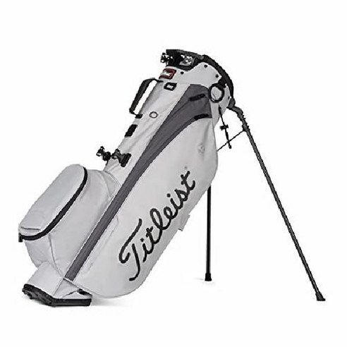 타이틀리스트(Titleist) 캐디백 플레이어4 스탠드백 TB21SX4-LG 라이트 그레이, 단품