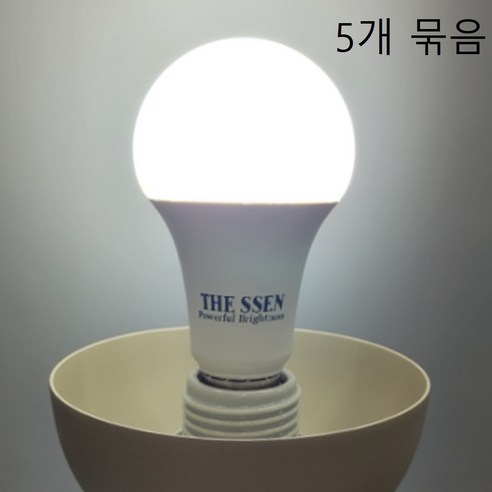 THESSEN LED 벌브 12W 전구, 주광색