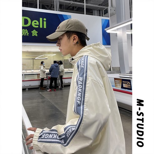 DFMEI 재킷 남성 인타이드 브랜드 하이엔드 봄 스포츠 만능옷 봄 가을 한국판 트렌드 만능 일본식 재킷