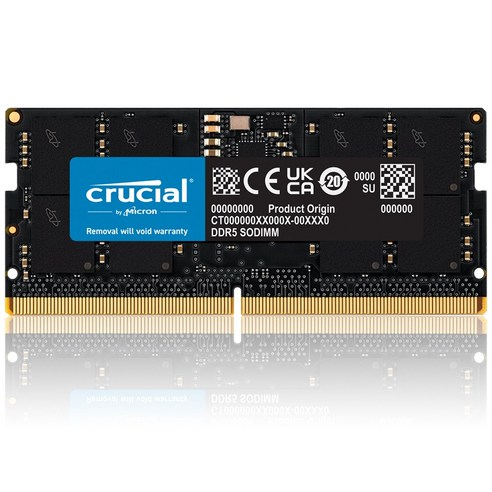 마이크론 Crucial 노트북 DDR5-5600 CL46, 1개