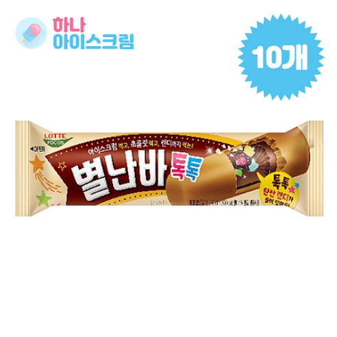 쿨시쿨 막대아이스크림 별난바 톡톡 1박스, 70ml, 40개