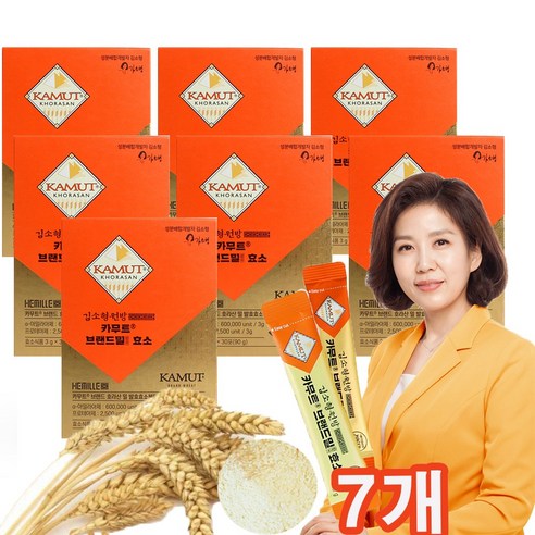 김소형원방 카무트 브랜드밀 효소 30포 1박스, 90g, 1개