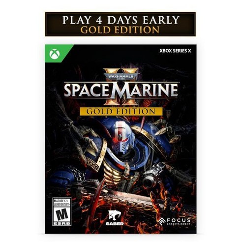 워해머 40000 스페이스 마린 2 골드 에디션 Xbox시리즈X, Xbox Series X, Gold Edition, 1개