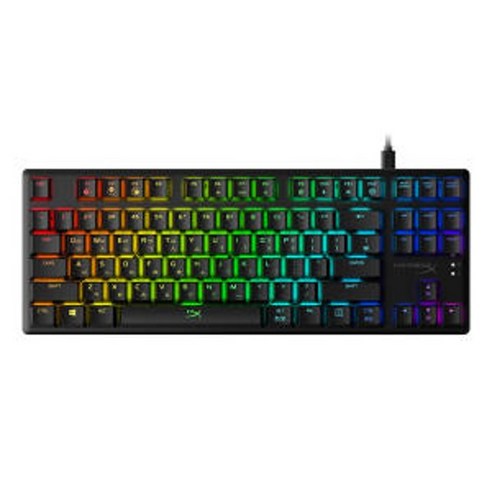 하이퍼엑스 Alloy Origin Core RGB 텐키리스 기계식 게이밍 키보드 적축, HX-KB7RDX-KO, 혼합 색상, 혼합 색상1382867 11