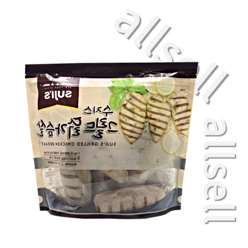 수지스 그릴드 닭가슴살 1kg - 다이어트 운동 맛있는요리 [원산지:상세설명에 표시], 수지스닭가슴살 페퍼콘 1kg