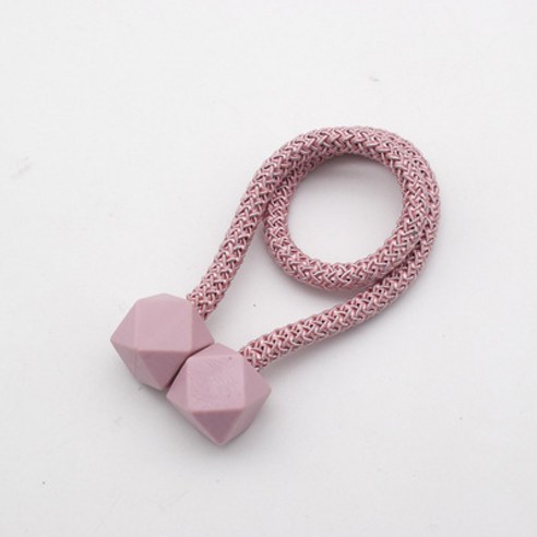 2pcs pink magnetic curtain clip home decoration buckle