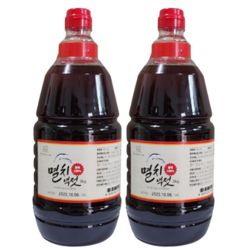 최아미 프리미엄 멸치액젓 국산 100% 원액, 4000ml, 1개