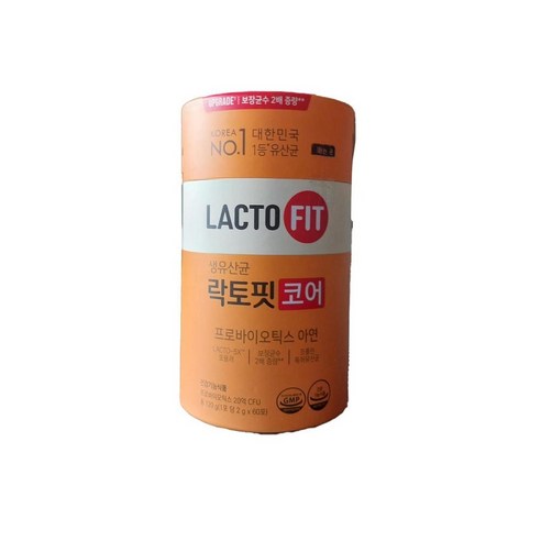 종근당 락토핏 생유산균 코어, 120g, 5개