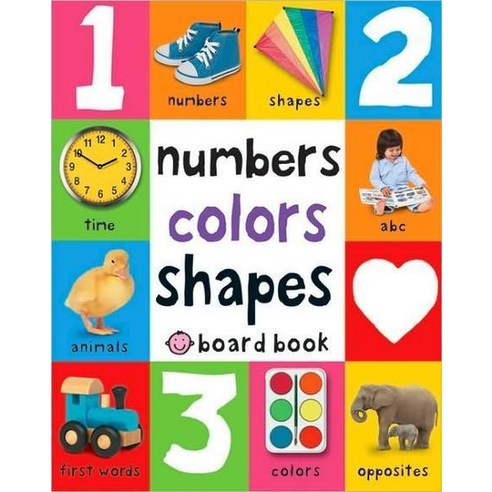 Numbers Colors Shapes, Priddy Books