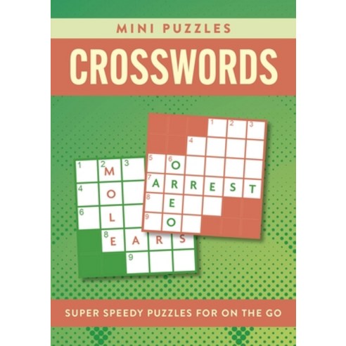 (영문도서) Mini Puzzles Crosswords: Super Speedy Puzzles for Solving on the Go Paperback, Sirius Entertainment, English, 9781398836921