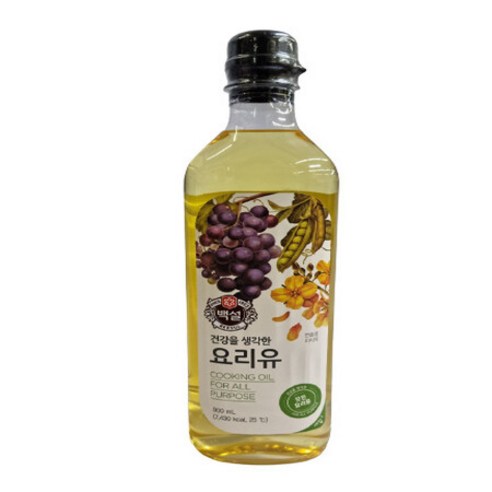 CJ제일제당 백설 건강을 생각한 요리유 900ml, 상세페이지 참조, 상세페이지 참조