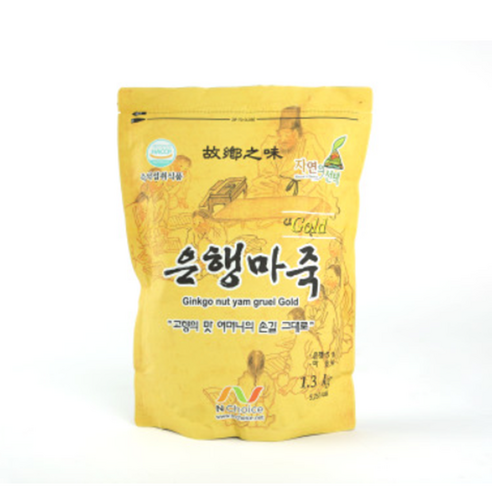 은행 마 죽 골드 분말형 식사대용 참마 마 가루 생식 미숫 마죽 선식, 1.3kg, 7개