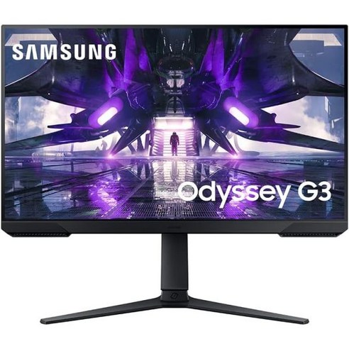 SAMSUNG 24 Odyssey G32A FHD 1ms 165Hz 게임 모니터 아이 세이버 모드 프리싱크 프리미엄 게이머 편안함을 위한 높이 조절 화면 VESA 마운트 기능, 27-inch, G32A_165 Hz