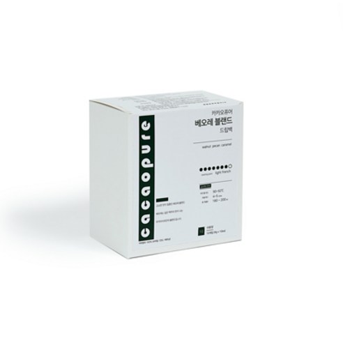 카카오퓨어 드립백 필터커피 베오레 블랜드 80g, 1개