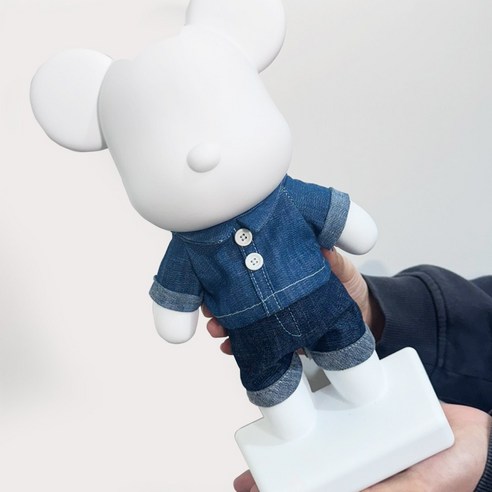 28cm 석고방향제 토이베어 집들이선물 인테리어소품, 청돌이 남 (에어디향)