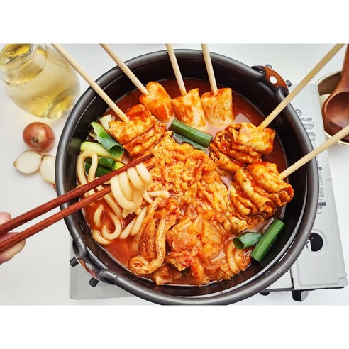 냉골의 진수, 장땡 김치어묵우동전골