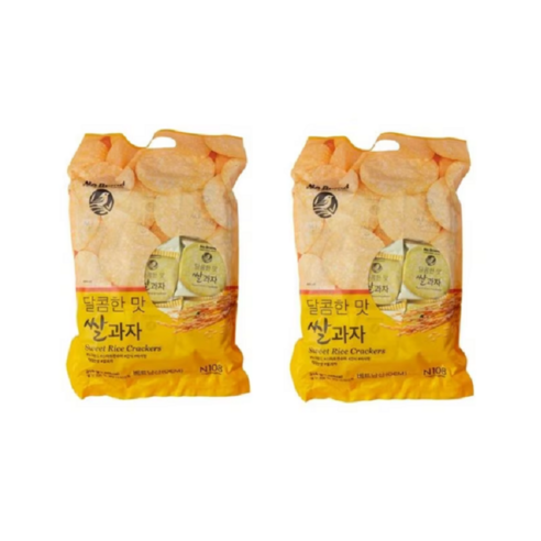 노브랜드 고소한 쌀과자 대용량 옛날간식 (개별포장), 160개, 6.75g