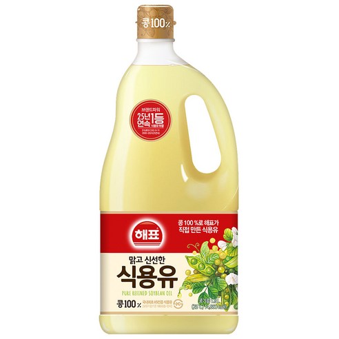 해표 식용유, 1.8L, 1개