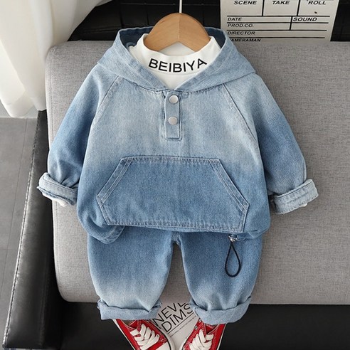 [앙디] P상하복 진앤진3P (PB005) / (후드티+폴라티+바지)_(아동복 아동옷 유아복 의류 남아용 공용 봄 가을 상하복 상하세트 맨투맨)